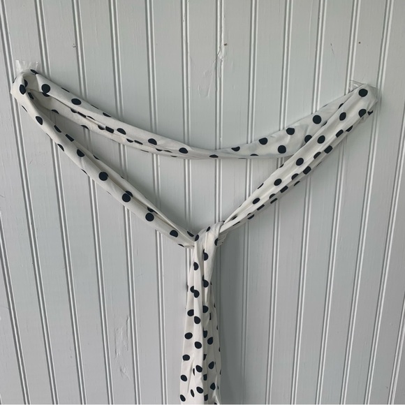 DOUBL JU (M) Polka Dot Maxi Dress - Black and White - Picture 5 of 6